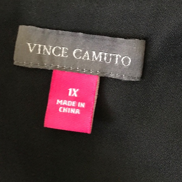 VINCE CAMUTO Floral Bell Flutter Sleeve Blouse V-Neck NWT Women’s Plus Size 1X - Picture 16 of 16